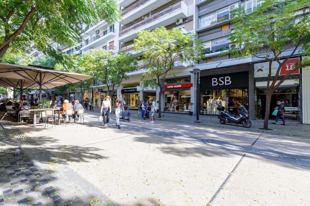 塞萨洛尼基Ag.Sofias Pedestrian Area Luxury Ap. & Big Balcony公寓 外观 照片